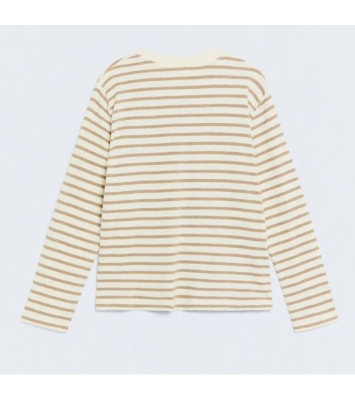 CAMISETA STRIPES ECRU-BEIGE DE eseOese