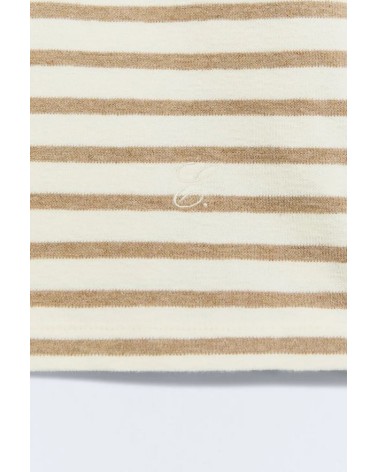 CAMISETA STRIPES ECRU-BEIGE DE eseOese