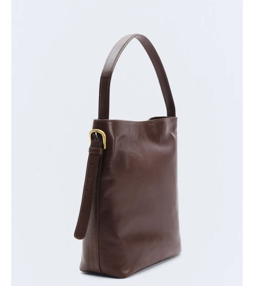BOLSO MIRANDA CHOCOLATE DE PIEL eseOese