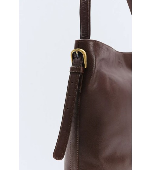 BOLSO MIRANDA CHOCOLATE DE PIEL eseOese