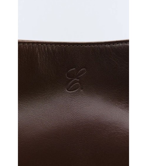 BOLSO MIRANDA CHOCOLATE DE PIEL eseOese
