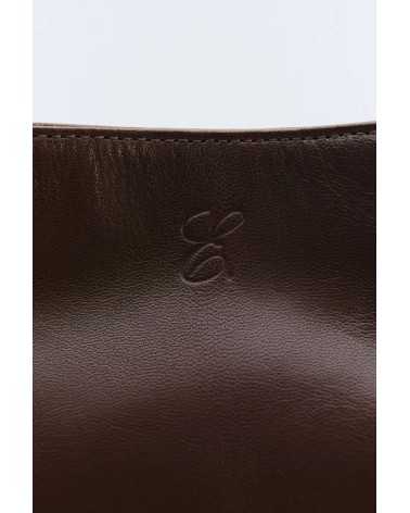 BOLSO MIRANDA CHOCOLATE DE PIEL eseOese