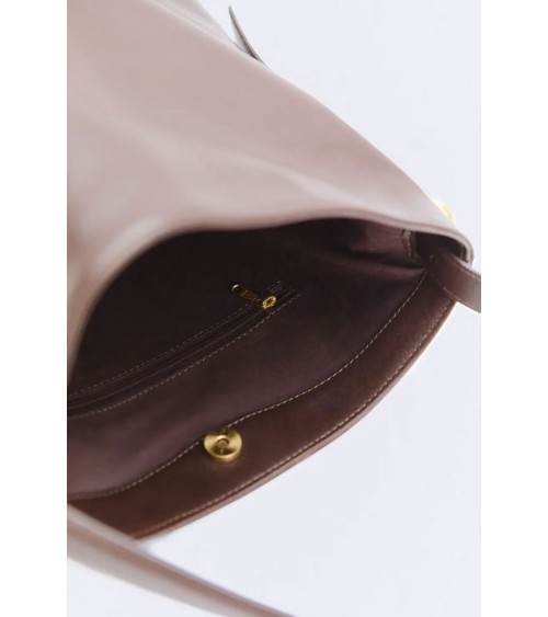 BOLSO MIRANDA CHOCOLATE DE PIEL eseOese