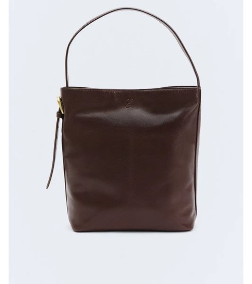 BOLSO MIRANDA CHOCOLATE DE PIEL eseOese