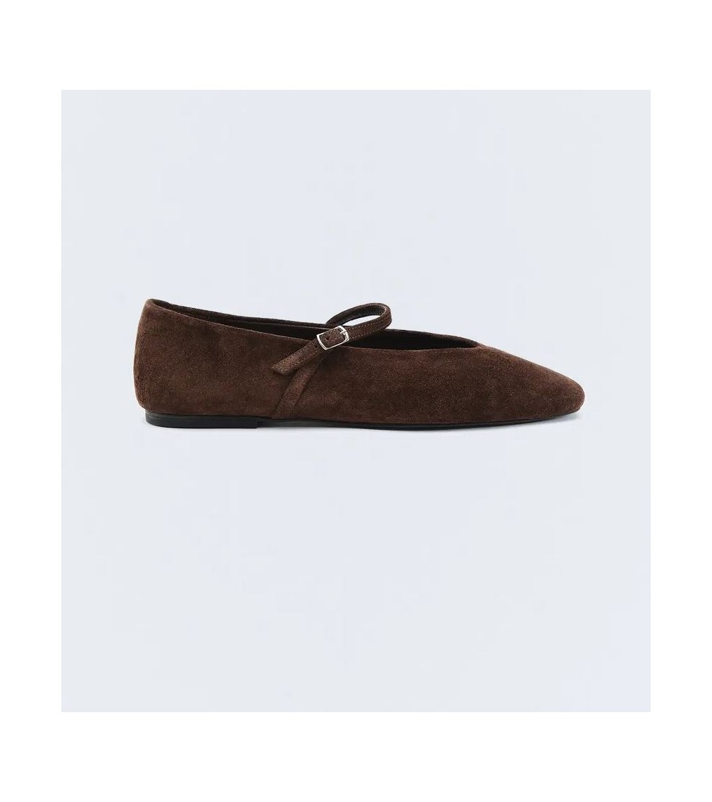 BAILARINA SUEDE CHOCOLATE DE eseOese