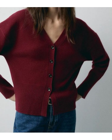 CHAQUETA CARDIGAN JULIA LANA Y CACHEMIRA DE eseOese
