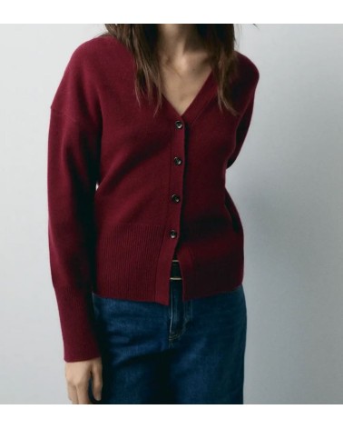 CHAQUETA CARDIGAN JULIA LANA Y CACHEMIRA DE eseOese