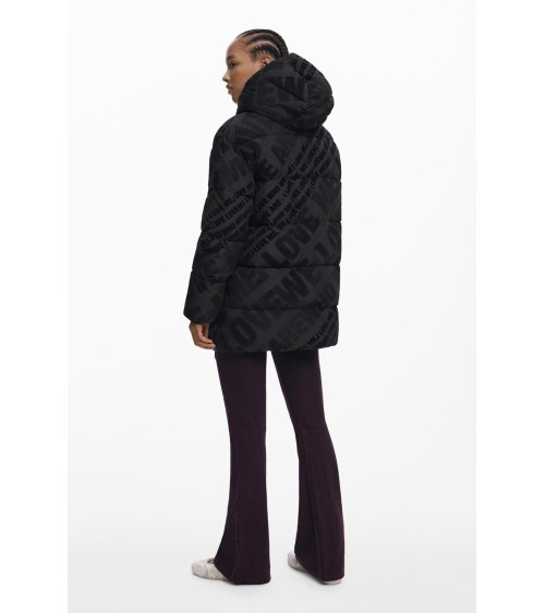 ABRIGO PADDED CADERA FLOCK DESIGUAL