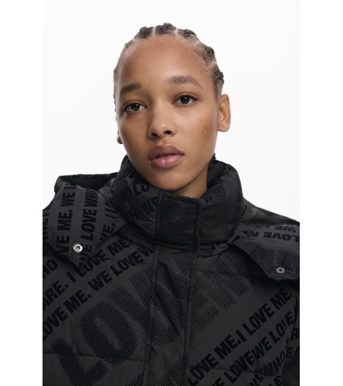 ABRIGO PADDED CADERA FLOCK DESIGUAL