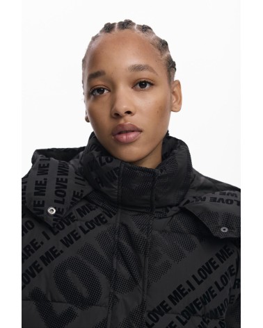 ABRIGO PADDED CADERA FLOCK DESIGUAL