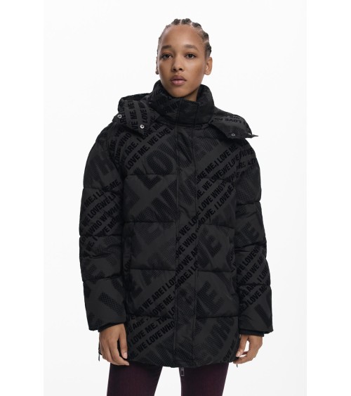 ABRIGO PADDED CADERA FLOCK DESIGUAL