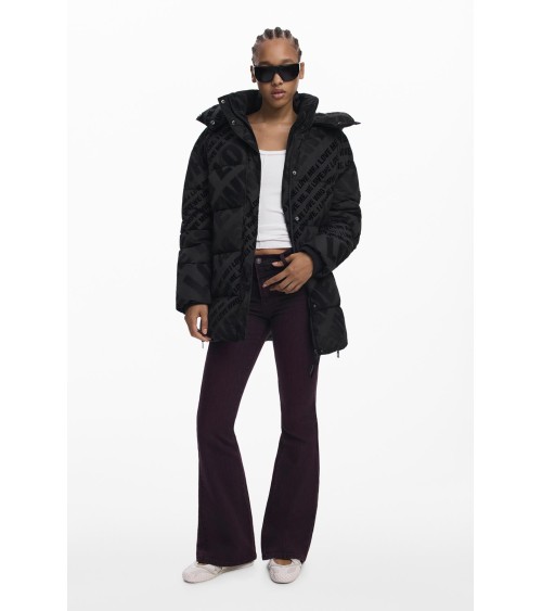 ABRIGO PADDED CADERA FLOCK DESIGUAL