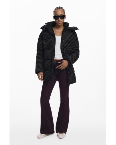 ABRIGO PADDED CADERA FLOCK DESIGUAL