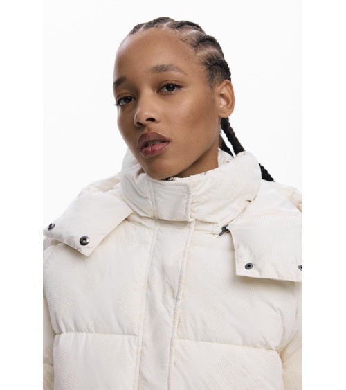 ABRIGO PADDED CADERA FLOCK DESIGUAL