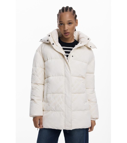 ABRIGO PADDED CADERA FLOCK DESIGUAL