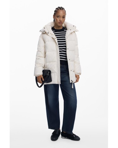 ABRIGO PADDED CADERA FLOCK DESIGUAL