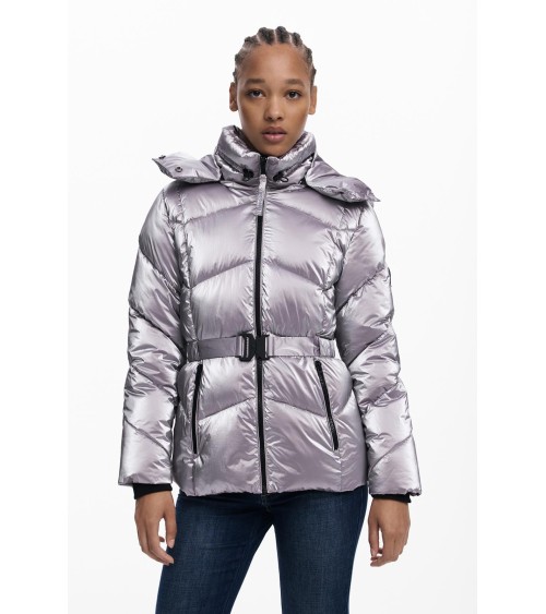 ABRIGO PADDED METALIC DESIGUAL