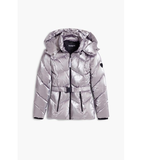 ABRIGO PADDED METALIC DESIGUAL