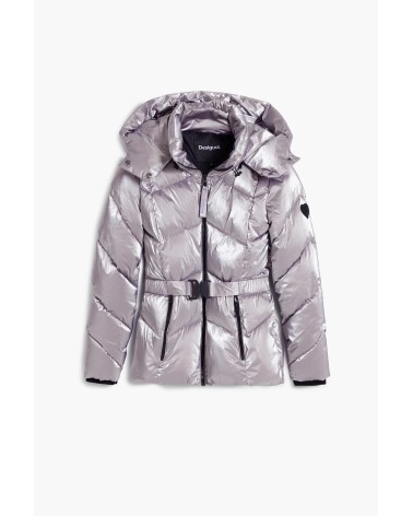 ABRIGO PADDED METALIC DESIGUAL