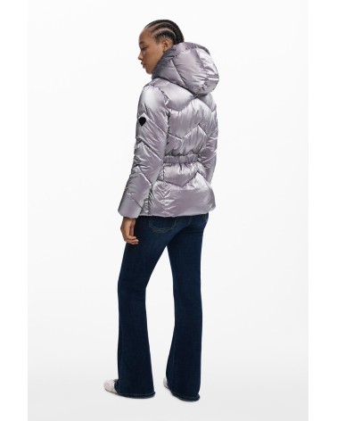 ABRIGO PADDED METALIC DESIGUAL
