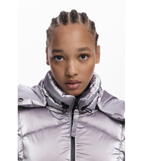 ABRIGO PADDED METALIC DESIGUAL