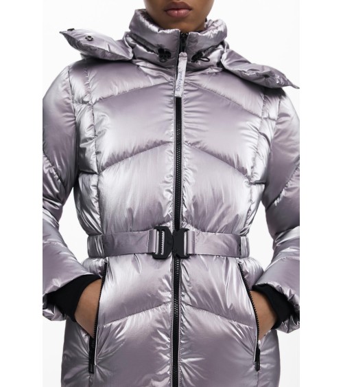 ABRIGO PADDED METALIC DESIGUAL