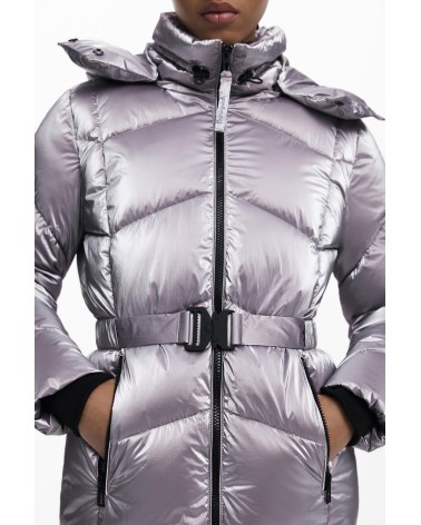ABRIGO PADDED METALIC DESIGUAL