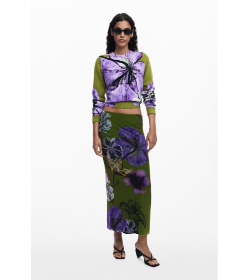 FALDA TULLEFLOWERS DISEÑO LACROIX DESIGUAL