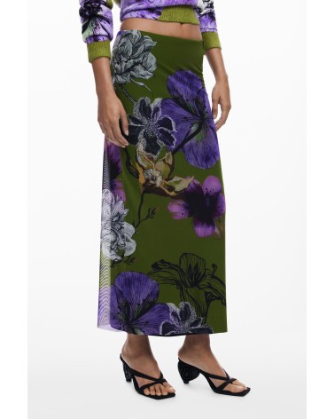 FALDA TULLEFLOWERS DISEÑO LACROIX DESIGUAL