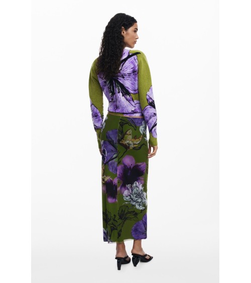 FALDA TULLEFLOWERS DISEÑO LACROIX DESIGUAL