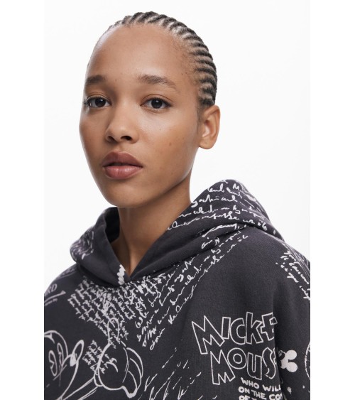 SUDADERA OVERSIZE LETTERS MICKEY DESIGUAL