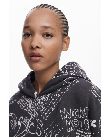SUDADERA OVERSIZE LETTERS MICKEY DESIGUAL