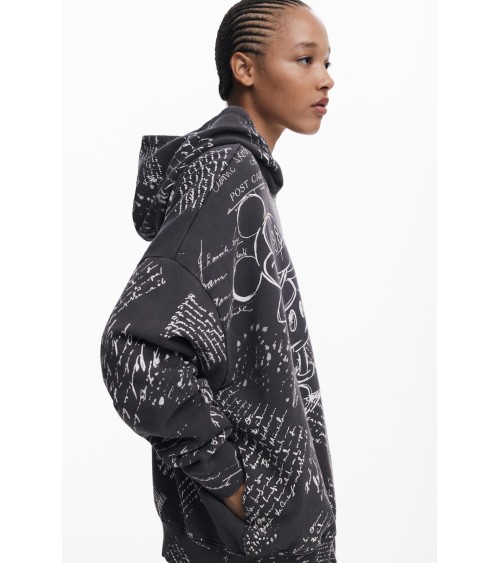 SUDADERA OVERSIZE LETTERS MICKEY DESIGUAL