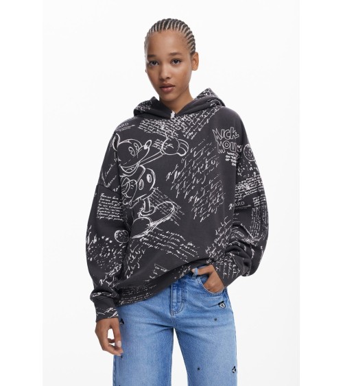 SUDADERA OVERSIZE LETTERS MICKEY DESIGUAL