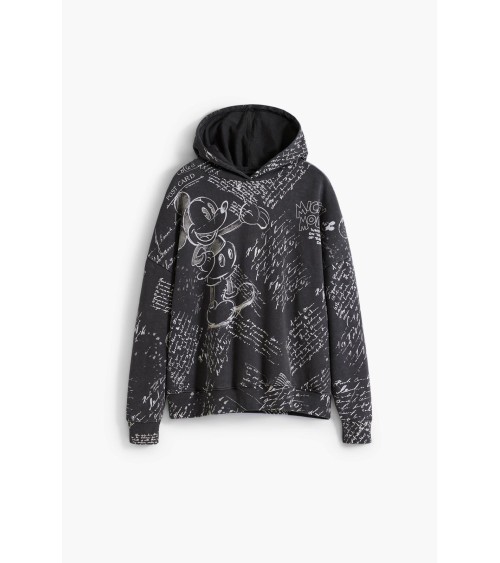 SUDADERA OVERSIZE LETTERS MICKEY DESIGUAL