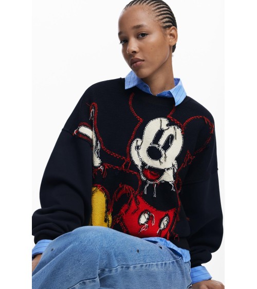 SUDADERA HELLO MICKEY DESIGUAL