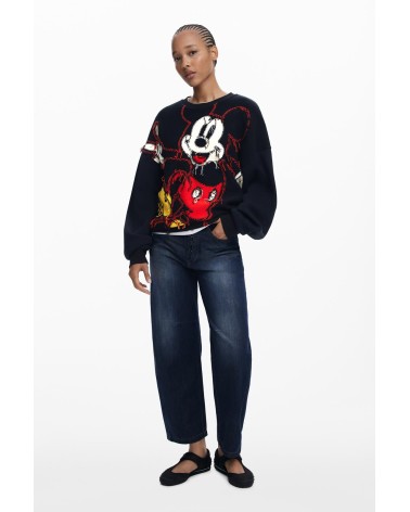 SUDADERA HELLO MICKEY DESIGUAL