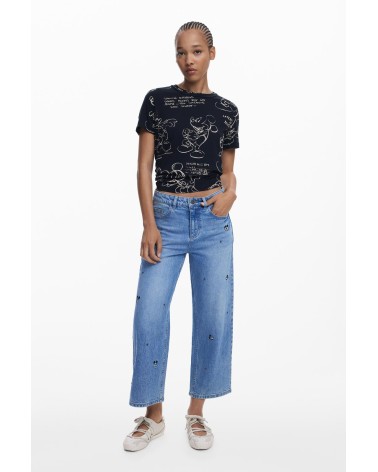 CAMISETA MICKEY SKETCH DESIGUAL