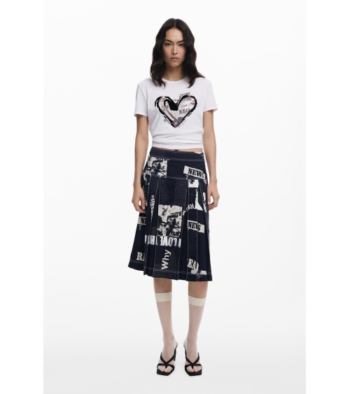 CAMISETA LETTER CORE DESIGUAL