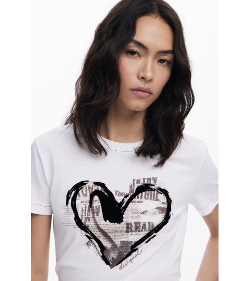 CAMISETA LETTER CORE DESIGUAL