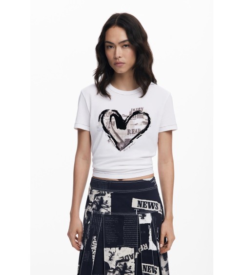 CAMISETA LETTER CORE DESIGUAL