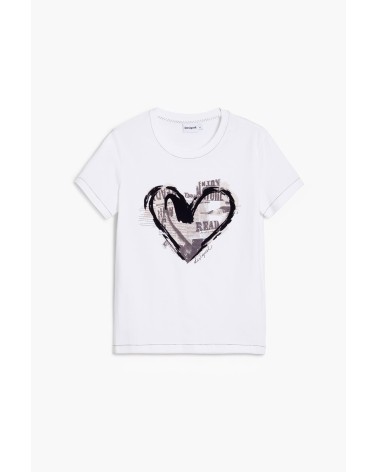 CAMISETA LETTER CORE DESIGUAL