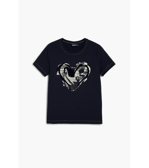 CAMISETA LETTER CORE DESIGUAL