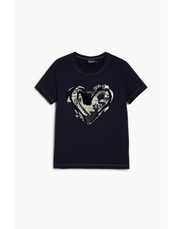 CAMISETA LETTER CORE DESIGUAL