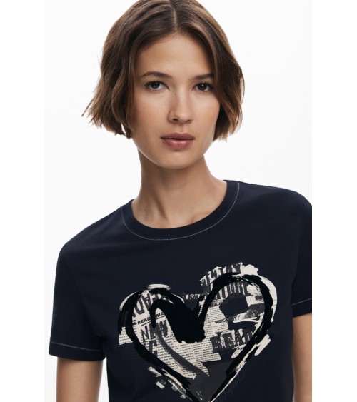 CAMISETA LETTER CORE DESIGUAL