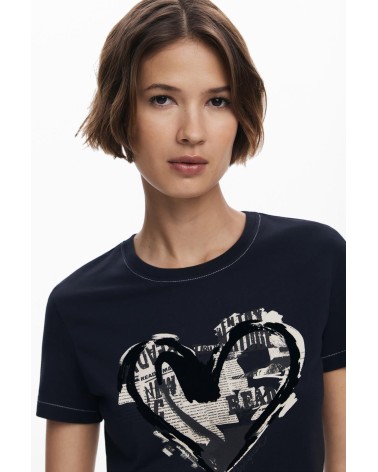 CAMISETA LETTER CORE DESIGUAL