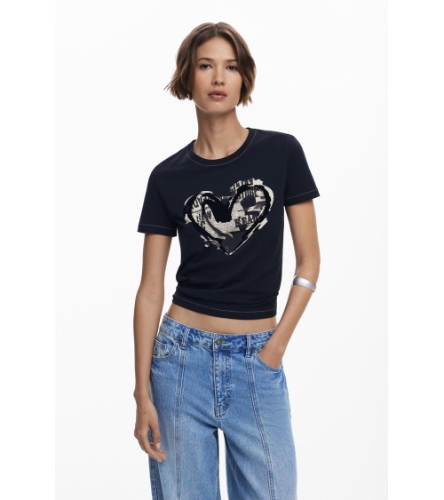 CAMISETA LETTER CORE DESIGUAL