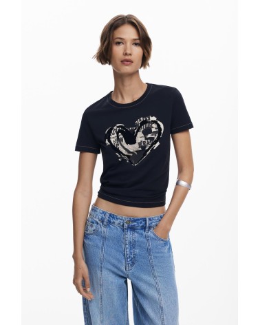 CAMISETA LETTER CORE DESIGUAL