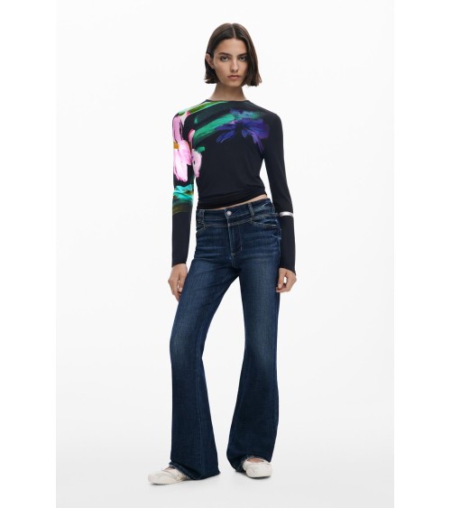 CAMISETA LENA DESIGUAL