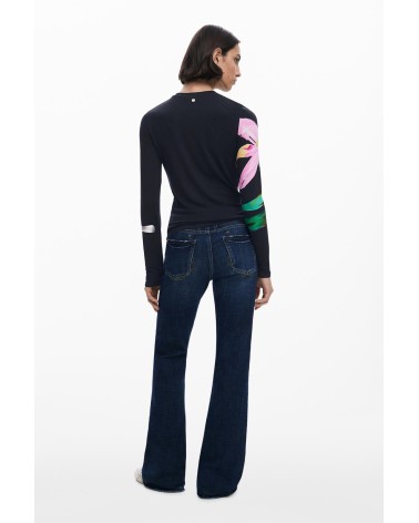 CAMISETA LENA DESIGUAL